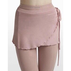 Nike SKIMS Stretch Knit Wrap Skirt Himalayan High Rise Short Large NWT